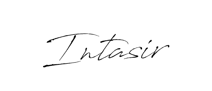 Also You can easily find your signature by using the search form. We will create Intasir name handwritten signature images for you free of cost using Antro_Vectra sign style. Intasir signature style 6 images and pictures png