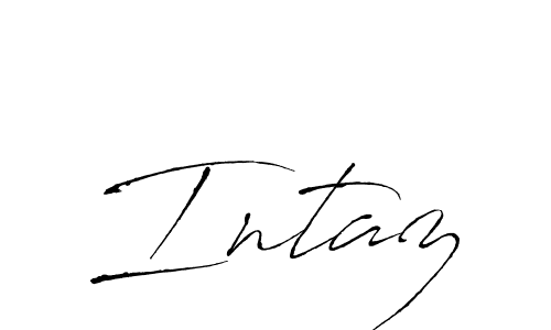Also we have Intaz name is the best signature style. Create professional handwritten signature collection using Antro_Vectra autograph style. Intaz signature style 6 images and pictures png