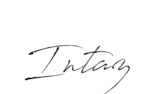 Also we have Intaz name is the best signature style. Create professional handwritten signature collection using Antro_Vectra autograph style. Intaz signature style 6 images and pictures png