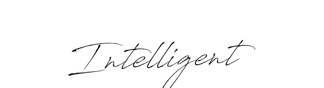 Also we have Intelligent name is the best signature style. Create professional handwritten signature collection using Antro_Vectra autograph style. Intelligent signature style 6 images and pictures png