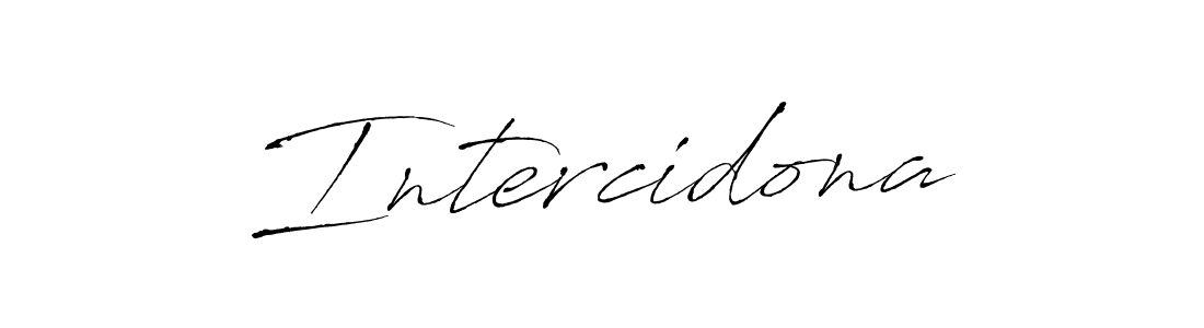 Also we have Intercidona name is the best signature style. Create professional handwritten signature collection using Antro_Vectra autograph style. Intercidona signature style 6 images and pictures png