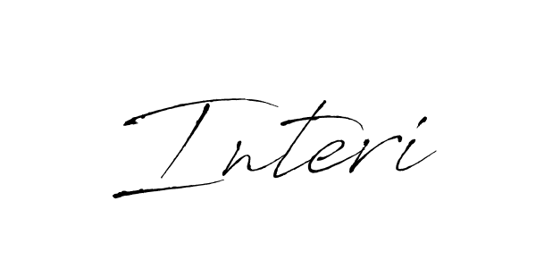 Best and Professional Signature Style for Interi. Antro_Vectra Best Signature Style Collection. Interi signature style 6 images and pictures png