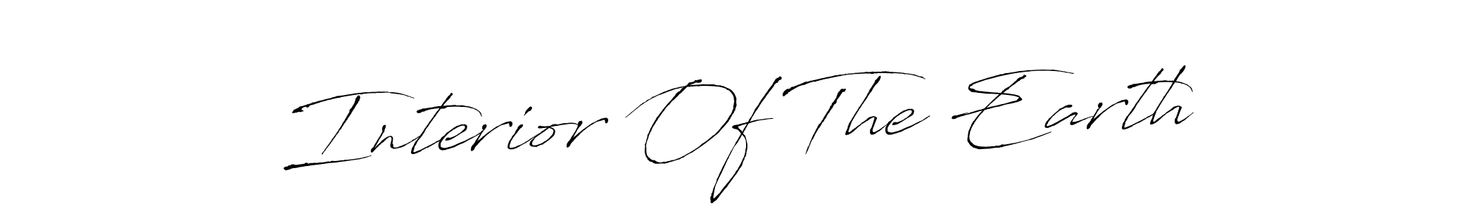 Also You can easily find your signature by using the search form. We will create Interior Of The Earth name handwritten signature images for you free of cost using Antro_Vectra sign style. Interior Of The Earth signature style 6 images and pictures png