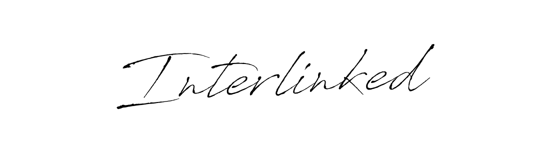 You should practise on your own different ways (Antro_Vectra) to write your name (Interlinked) in signature. don't let someone else do it for you. Interlinked signature style 6 images and pictures png