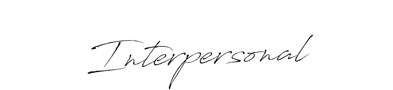 Similarly Antro_Vectra is the best handwritten signature design. Signature creator online .You can use it as an online autograph creator for name Interpersonal. Interpersonal signature style 6 images and pictures png