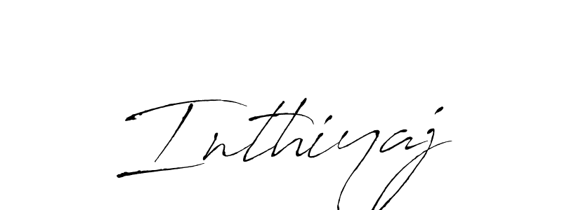 Create a beautiful signature design for name Inthiyaj. With this signature (Antro_Vectra) fonts, you can make a handwritten signature for free. Inthiyaj signature style 6 images and pictures png