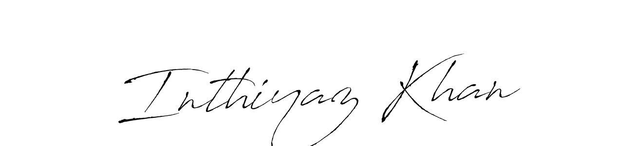 Make a beautiful signature design for name Inthiyaz Khan. Use this online signature maker to create a handwritten signature for free. Inthiyaz Khan signature style 6 images and pictures png