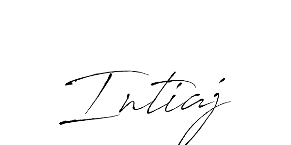 You should practise on your own different ways (Antro_Vectra) to write your name (Intiaj) in signature. don't let someone else do it for you. Intiaj signature style 6 images and pictures png