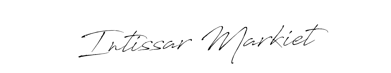 Also You can easily find your signature by using the search form. We will create Intissar Markiet name handwritten signature images for you free of cost using Antro_Vectra sign style. Intissar Markiet signature style 6 images and pictures png