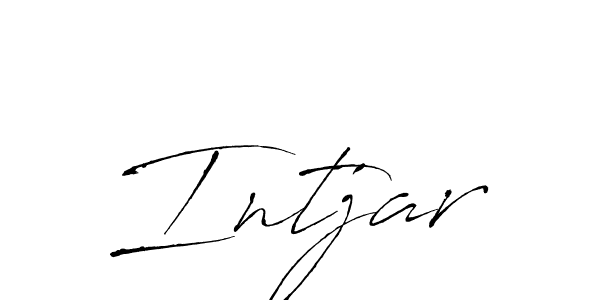 Also we have Intjar name is the best signature style. Create professional handwritten signature collection using Antro_Vectra autograph style. Intjar signature style 6 images and pictures png