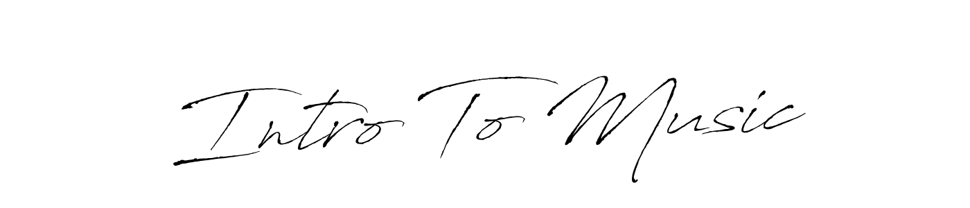 See photos of Intro To Music official signature by Spectra . Check more albums & portfolios. Read reviews & check more about Antro_Vectra font. Intro To Music signature style 6 images and pictures png