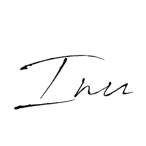 How to make Inu name signature. Use Antro_Vectra style for creating short signs online. This is the latest handwritten sign. Inu signature style 6 images and pictures png