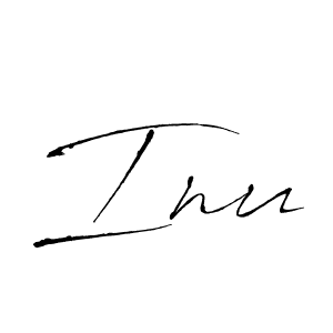 How to make Inu name signature. Use Antro_Vectra style for creating short signs online. This is the latest handwritten sign. Inu signature style 6 images and pictures png