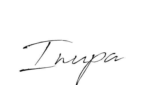 Use a signature maker to create a handwritten signature online. With this signature software, you can design (Antro_Vectra) your own signature for name Inupa. Inupa signature style 6 images and pictures png