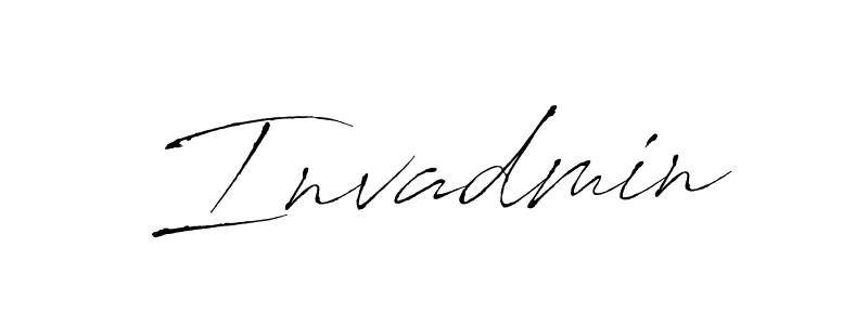 Make a beautiful signature design for name Invadmin. Use this online signature maker to create a handwritten signature for free. Invadmin signature style 6 images and pictures png