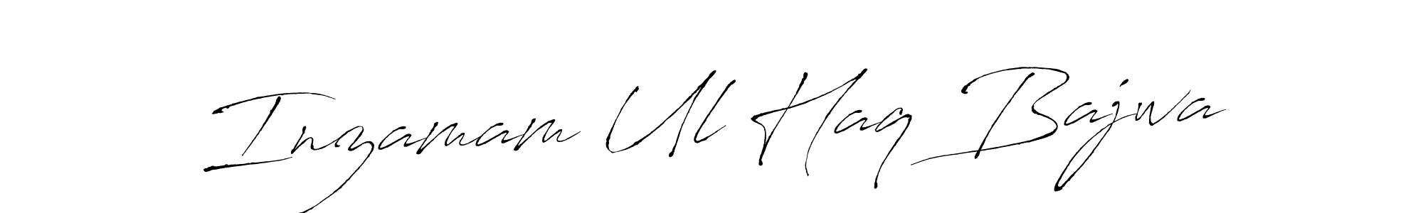 How to make Inzamam Ul Haq Bajwa signature? Antro_Vectra is a professional autograph style. Create handwritten signature for Inzamam Ul Haq Bajwa name. Inzamam Ul Haq Bajwa signature style 6 images and pictures png