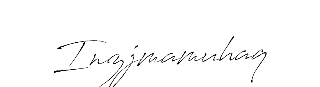 This is the best signature style for the Inzjmamuhaq name. Also you like these signature font (Antro_Vectra). Mix name signature. Inzjmamuhaq signature style 6 images and pictures png