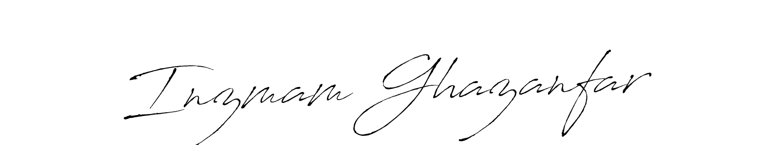 Inzmam Ghazanfar stylish signature style. Best Handwritten Sign (Antro_Vectra) for my name. Handwritten Signature Collection Ideas for my name Inzmam Ghazanfar. Inzmam Ghazanfar signature style 6 images and pictures png