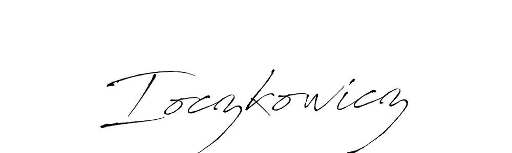 This is the best signature style for the Ioczkowicz name. Also you like these signature font (Antro_Vectra). Mix name signature. Ioczkowicz signature style 6 images and pictures png