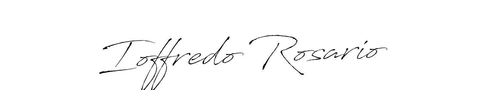 Also we have Ioffredo Rosario name is the best signature style. Create professional handwritten signature collection using Antro_Vectra autograph style. Ioffredo Rosario signature style 6 images and pictures png