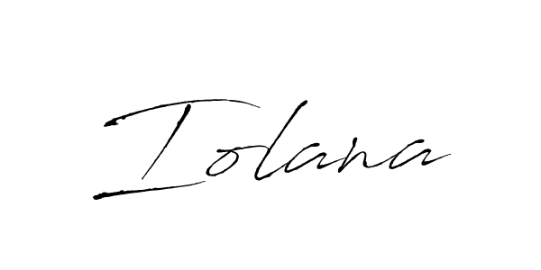 How to make Iolana signature? Antro_Vectra is a professional autograph style. Create handwritten signature for Iolana name. Iolana signature style 6 images and pictures png