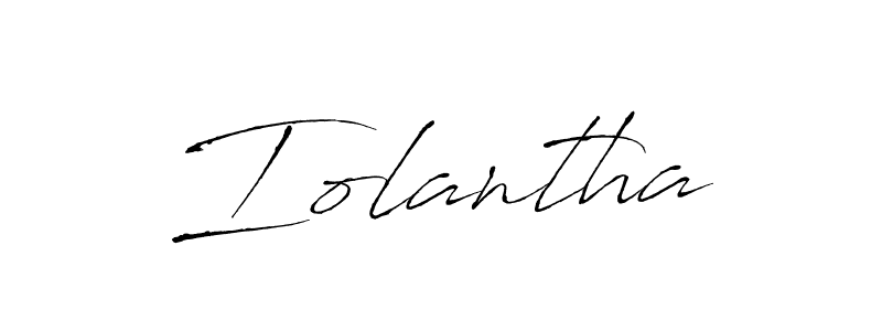 Similarly Antro_Vectra is the best handwritten signature design. Signature creator online .You can use it as an online autograph creator for name Iolantha. Iolantha signature style 6 images and pictures png