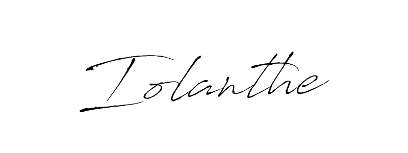 You should practise on your own different ways (Antro_Vectra) to write your name (Iolanthe) in signature. don't let someone else do it for you. Iolanthe signature style 6 images and pictures png