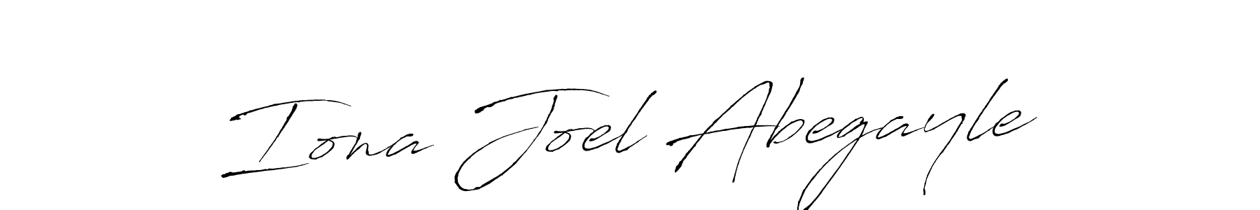 Use a signature maker to create a handwritten signature online. With this signature software, you can design (Antro_Vectra) your own signature for name Iona Joel Abegayle. Iona Joel Abegayle signature style 6 images and pictures png
