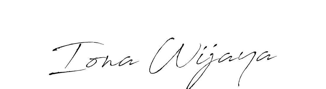 Make a short Iona Wijaya signature style. Manage your documents anywhere anytime using Antro_Vectra. Create and add eSignatures, submit forms, share and send files easily. Iona Wijaya signature style 6 images and pictures png