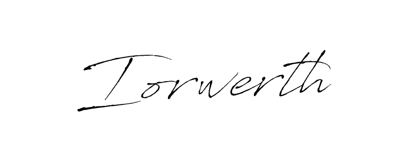 How to make Iorwerth name signature. Use Antro_Vectra style for creating short signs online. This is the latest handwritten sign. Iorwerth signature style 6 images and pictures png