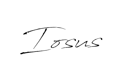 The best way (Antro_Vectra) to make a short signature is to pick only two or three words in your name. The name Iosus include a total of six letters. For converting this name. Iosus signature style 6 images and pictures png