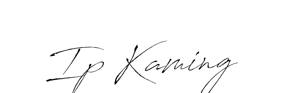 Once you've used our free online signature maker to create your best signature Antro_Vectra style, it's time to enjoy all of the benefits that Ip Kaming name signing documents. Ip Kaming signature style 6 images and pictures png