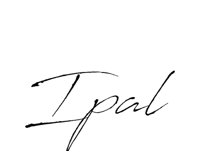 How to Draw Ipal signature style? Antro_Vectra is a latest design signature styles for name Ipal. Ipal signature style 6 images and pictures png