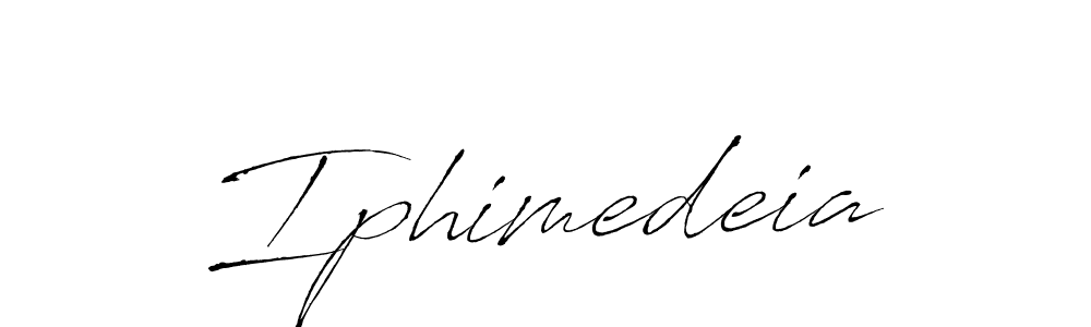 The best way (Antro_Vectra) to make a short signature is to pick only two or three words in your name. The name Iphimedeia include a total of six letters. For converting this name. Iphimedeia signature style 6 images and pictures png