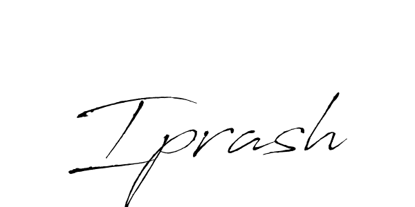 How to make Iprash name signature. Use Antro_Vectra style for creating short signs online. This is the latest handwritten sign. Iprash signature style 6 images and pictures png