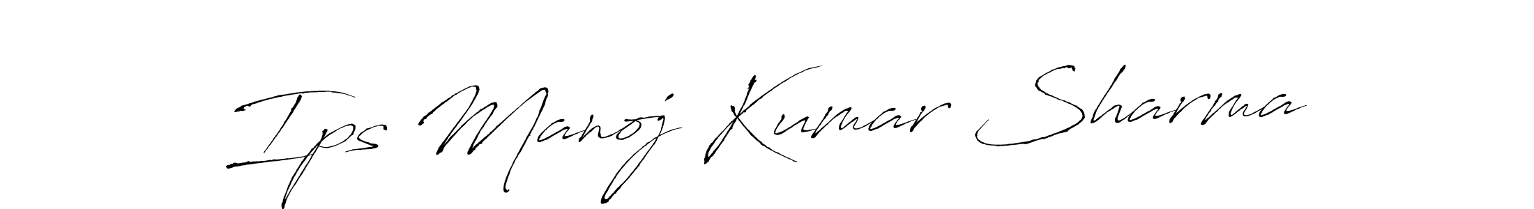 Once you've used our free online signature maker to create your best signature Antro_Vectra style, it's time to enjoy all of the benefits that Ips Manoj Kumar Sharma name signing documents. Ips Manoj Kumar Sharma signature style 6 images and pictures png