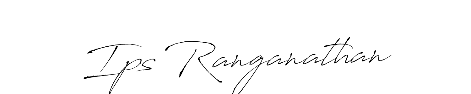 Also You can easily find your signature by using the search form. We will create Ips Ranganathan name handwritten signature images for you free of cost using Antro_Vectra sign style. Ips Ranganathan signature style 6 images and pictures png