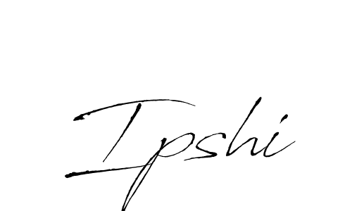 Antro_Vectra is a professional signature style that is perfect for those who want to add a touch of class to their signature. It is also a great choice for those who want to make their signature more unique. Get Ipshi name to fancy signature for free. Ipshi signature style 6 images and pictures png