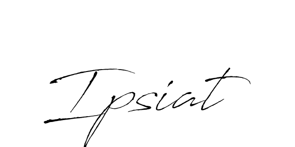 The best way (Antro_Vectra) to make a short signature is to pick only two or three words in your name. The name Ipsiat include a total of six letters. For converting this name. Ipsiat signature style 6 images and pictures png