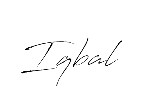 Also we have Iqbal name is the best signature style. Create professional handwritten signature collection using Antro_Vectra autograph style. Iqbal signature style 6 images and pictures png