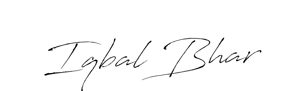 This is the best signature style for the Iqbal Bhar name. Also you like these signature font (Antro_Vectra). Mix name signature. Iqbal Bhar signature style 6 images and pictures png