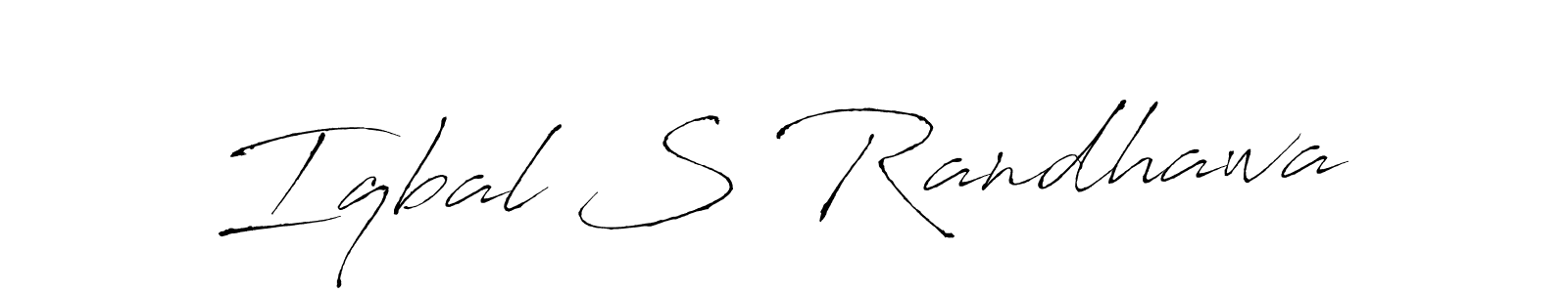 if you are searching for the best signature style for your name Iqbal S Randhawa. so please give up your signature search. here we have designed multiple signature styles  using Antro_Vectra. Iqbal S Randhawa signature style 6 images and pictures png