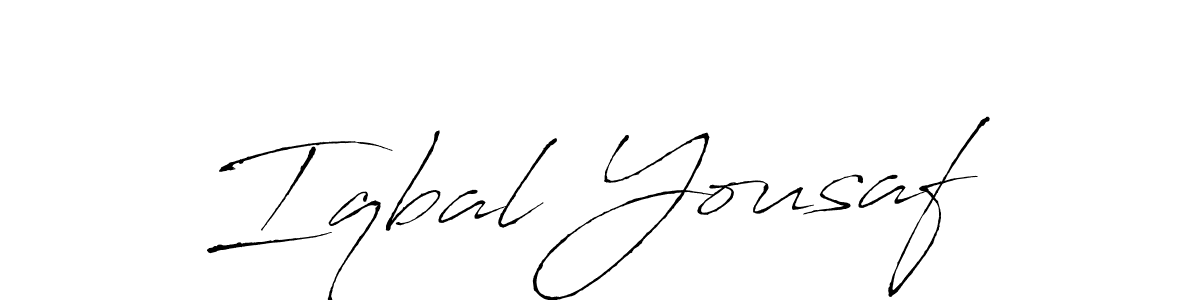 Also we have Iqbal Yousaf name is the best signature style. Create professional handwritten signature collection using Antro_Vectra autograph style. Iqbal Yousaf signature style 6 images and pictures png