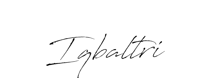 It looks lik you need a new signature style for name Iqbaltri. Design unique handwritten (Antro_Vectra) signature with our free signature maker in just a few clicks. Iqbaltri signature style 6 images and pictures png