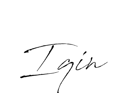 Make a beautiful signature design for name Iqin. Use this online signature maker to create a handwritten signature for free. Iqin signature style 6 images and pictures png