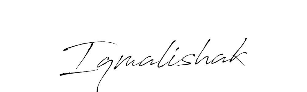 It looks lik you need a new signature style for name Iqmalishak. Design unique handwritten (Antro_Vectra) signature with our free signature maker in just a few clicks. Iqmalishak signature style 6 images and pictures png