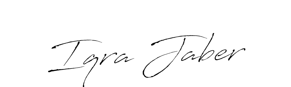 Here are the top 10 professional signature styles for the name Iqra Jaber. These are the best autograph styles you can use for your name. Iqra Jaber signature style 6 images and pictures png