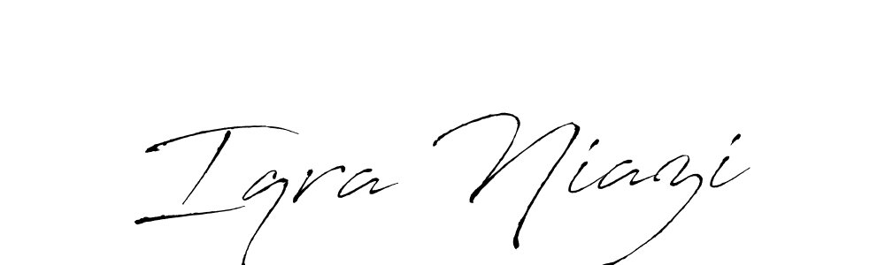 Once you've used our free online signature maker to create your best signature Antro_Vectra style, it's time to enjoy all of the benefits that Iqra Niazi name signing documents. Iqra Niazi signature style 6 images and pictures png
