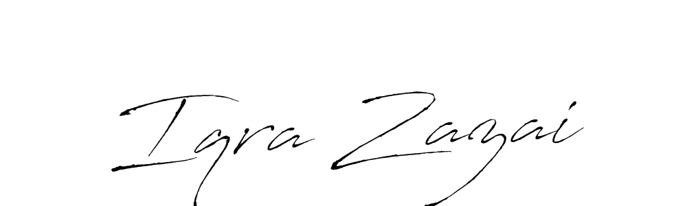 Make a short Iqra Zazai signature style. Manage your documents anywhere anytime using Antro_Vectra. Create and add eSignatures, submit forms, share and send files easily. Iqra Zazai signature style 6 images and pictures png