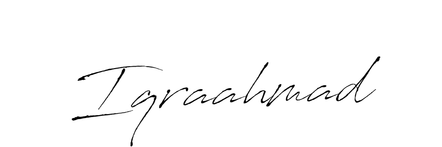 Once you've used our free online signature maker to create your best signature Antro_Vectra style, it's time to enjoy all of the benefits that Iqraahmad name signing documents. Iqraahmad signature style 6 images and pictures png